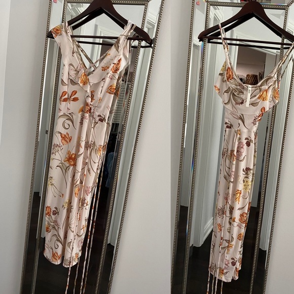 ASOS soft floral midi dress - Picture 3 of 3